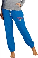 College Concept Women's University of Kansas Mainstream Knit Joggers