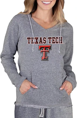 College Concepts Women’s Texas Tech University Mainstream Hooded Long Sleeve Shirt