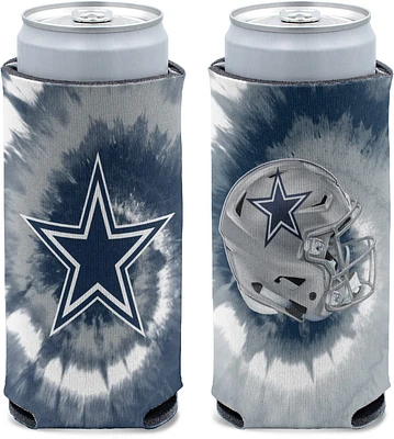 WinCraft Dallas Cowboys 12 oz Tie Dye Slim Can Cooler                                                                           