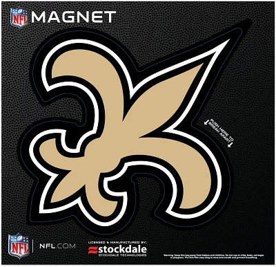 WinCraft New Orleans Saints 6 in x 6 in Magnet                                                                                  