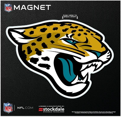 WinCraft Jacksonville Jaguars 6 in x 6 in Magnet                                                                                