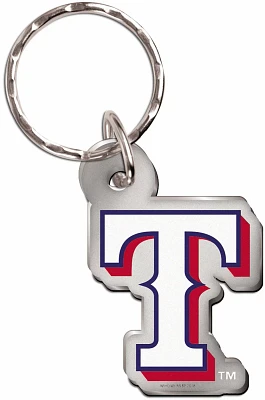 WinCraft Texas Rangers Metallic Key Ring                                                                                        