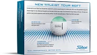Titleist Tour Soft Golf Balls 12-Pack