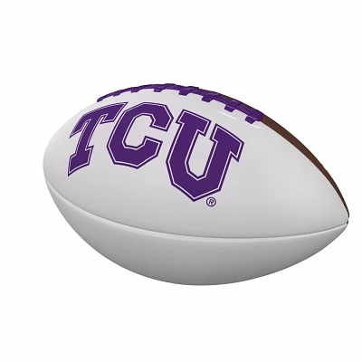 Logo Brands Texas Christian University Official-Size Autograph Football                                                         