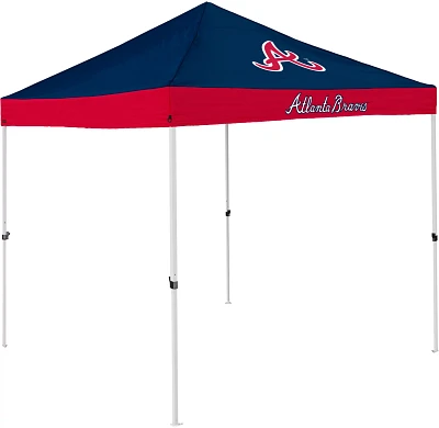 Logo Brands Atlanta Braves Economy Canopy                                                                                       