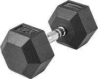 Lifeline Hex 5-120lb Rubber Dumbbell                                                                                            