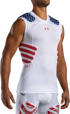 Under Armour Adults' Gameday Pro Americana 5-Pad Top Base Layer