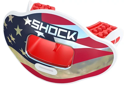 Shock Doctor Men's Max Airflow Stars & Stripes Mouthguard                                                                       