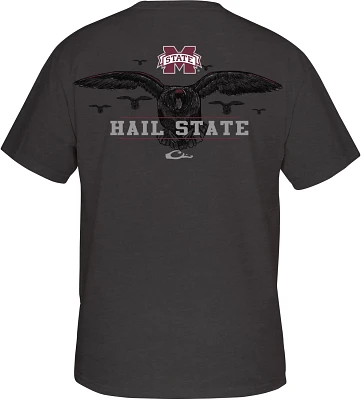 Drake Men's Mississippi State University Flying Duck Short Sleeve T-shirt                                                       