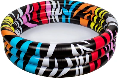 Poolmaster Pre-Swimmer Zebra Inflatable Kids Pool                                                                               