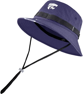 Nike Men’s Kansas State University Sideline Drawstring Boonie Bucket Hat                                                      