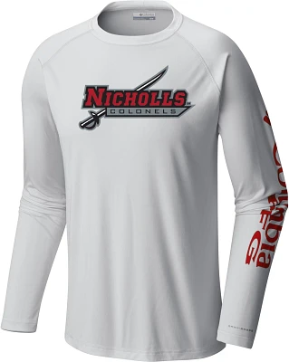 Columbia Sportswear Men's Nicholls State University Terminal Tackle Long Sleeve Shirt                                           