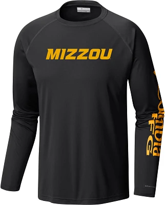 Columbia Sportswear Men's University of Missouri Terminal Tackle Long Sleeve Graphic T-shirt