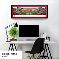 Blakeway Worldwide Panoramas University of Arkansas Football Single Mat Select Framed Panoramic Print                           