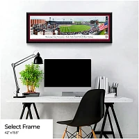 Blakeway Worldwide Panoramas Mississippi State University Baseball Single Mat Select Framed Panoramic Print                     