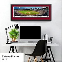 Blakeway Worldwide Panoramas Mississippi State University Baseball 2021 Champions Double Mat Deluxe Framed Panoramic Print      