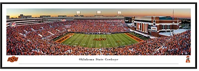 Blakeway Worldwide Panoramas Oklahoma State University Football Standard Framed Panoramic Print