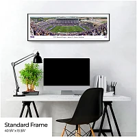 Blakeway Worldwide Panoramas Texas Christian University Football Standard Framed Panoramic Print                                