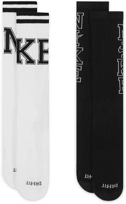 Nike Everyday Plus Crew Socks 2-Pack                                                                                            