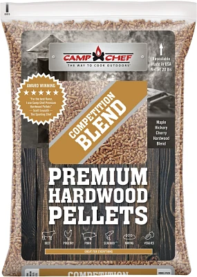 Camp Chef Competition Blend Premium Hardwood Pellets 20 lb Bag                                                                  
