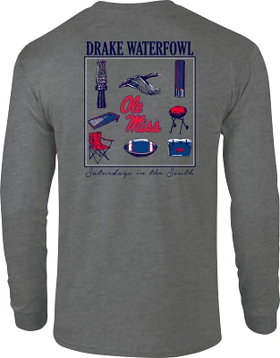 Drake Men's University Of Mississippi Sportsman Long Sleeve T-shirt