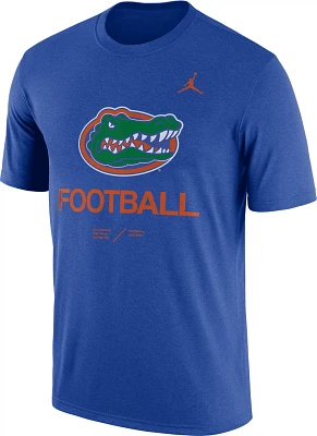 Jordan Men's University of Florida Dri-FIT Legend Short Sleeve T-shirt                                                          