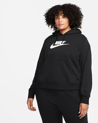 Nike Women's Club Fleece Graphic Pullover Plus Hoodie