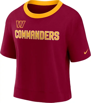 Nike Women’s Washington Commanders Football Fan High Hip T-shirt