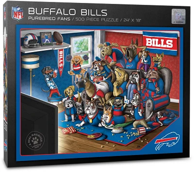 YouTheFan Buffalo Bills Purebred Fans 500 Piece Puzzle                                                                          