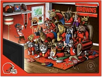 YouTheFan Cleveland Browns Purebred Fans 500 Piece Puzzle                                                                       