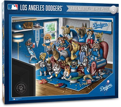 YouTheFan Los Angeles Dodgers Purebred Fans 500 Piece Puzzle                                                                    