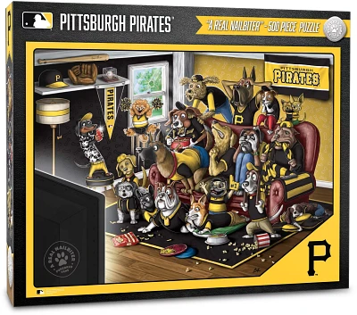 YouTheFan Pittsburgh Pirates Purebred Fans 500 Piece Puzzle                                                                     