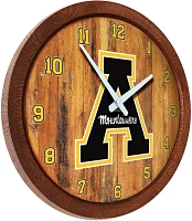 The Fan-Brand Appalachian State University Faux Barrel Top Clock                                                                