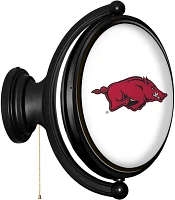 The Fan-Brand University of Arkansas Oval Rotating Lighted Sign