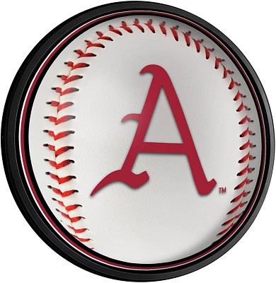 The Fan-Brand University of Arkansas Baseball Slimline Lighted Sign                                                             
