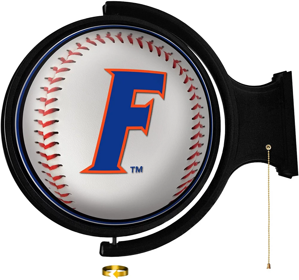 The Fan-Brand University of Florida Baseball Round Rotating Lighted Sign                                                        