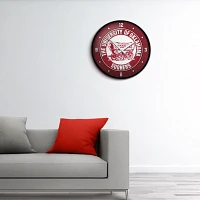 The Fan-Brand University of Oklahoma Wagon Modern Disc Clock                                                                    