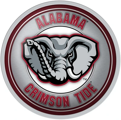 The Fan-Brand University of Alabama Al Logo Modern Mirrored Disc Sign                                                           