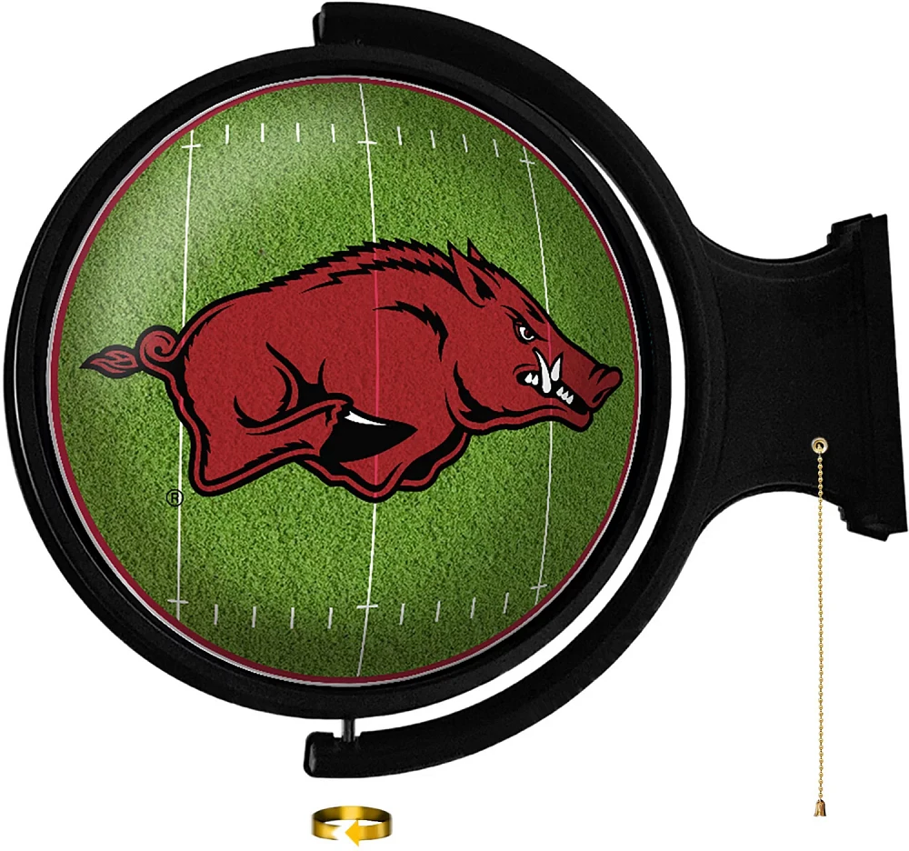 The Fan-Brand University of Arkansas On the 50 Rotating Lighted Sign                                                            