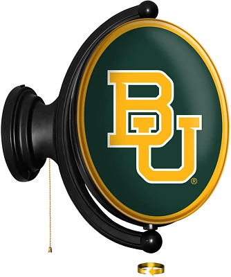 The Fan-Brand Baylor University Oval Rotating Lighted Sign