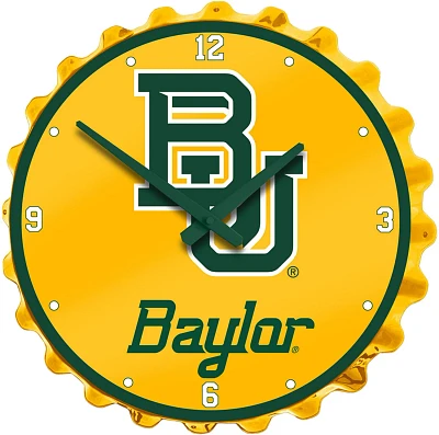 The Fan-Brand Baylor University Script Bottle Cap Clock                                                                         