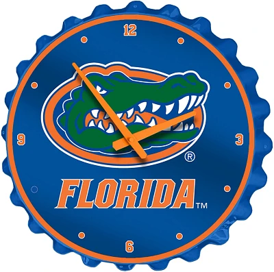 The Fan-Brand University of Florida Bottle Cap Clock                                                                            