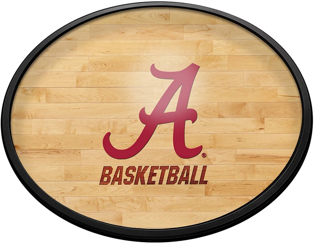 The Fan-Brand University of Alabama Hardwood Oval Slimline Lighted Sign                                                         