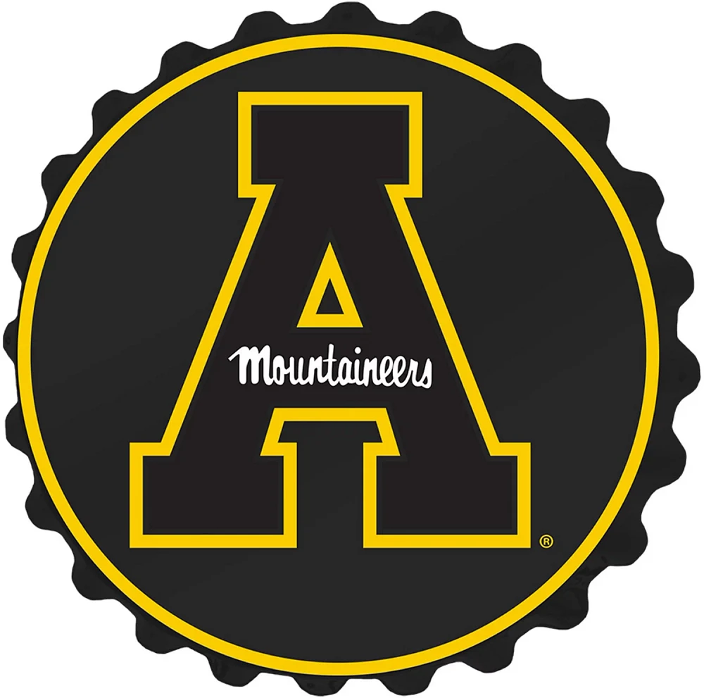 The Fan-Brand Appalachian State University Bottle Cap Sign                                                                      