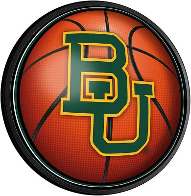 The Fan-Brand Baylor University Basketball Round Slimline Lighted Sign                                                          