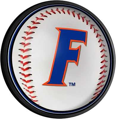 The Fan-Brand University of Florida Baseball Round Slimline Lighted Sign                                                        