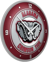 The Fan-Brand University of Alabama Al Logo Modern Disc Clock                                                                   