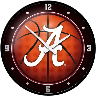 The Fan-Brand University of Alabama Basketball Modern Disc Clock                                                                