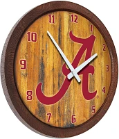 The Fan-Brand University of Alabama Faux Barrel Top Clock                                                                       