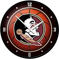 The Fan-Brand Florida State University: Basketball Modern Disc Clock                                                            
